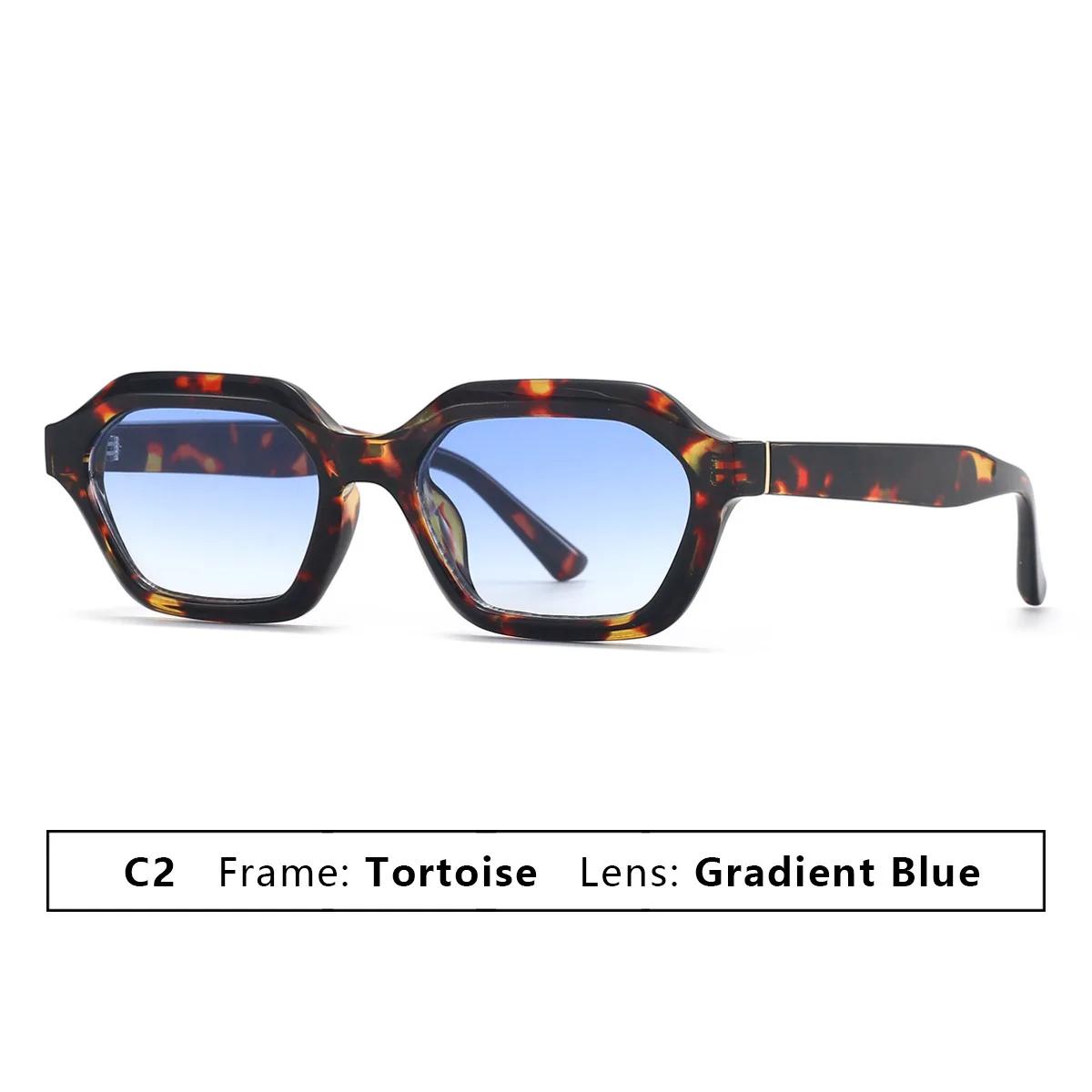 

Vintage Trendy Small Size Frame Sun Glasses For Women For Men Punk Gradient UV Ray Blocking Sun Glasses Classic Vintage UV 400 Protection Outdoor