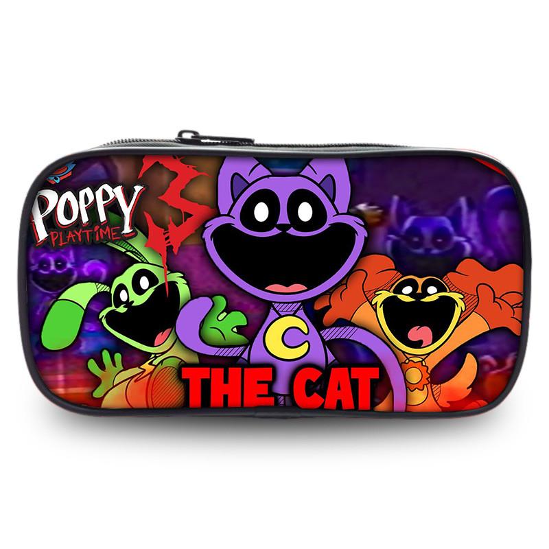 

Playtime Poppy Catnap Oxford Fabric Pencil Case Spacious And Stylish For Students StyleQ