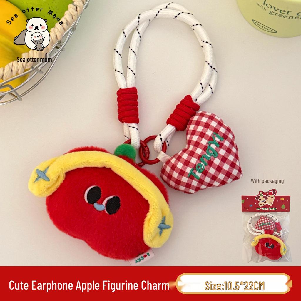 Tengyi Cute Plush Doll Pendant - Backpack Accessory & Gift for Girls or Couples