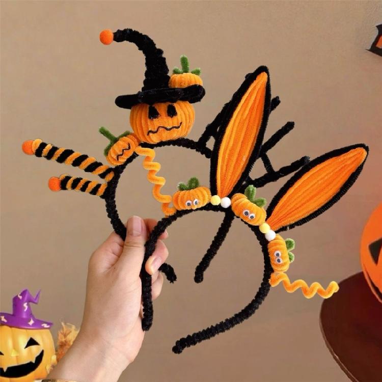 Twistable Plastic Hairband For Halloween Dressing up Event Creative Hairstyle Accessory With Flexible Comfortable Design