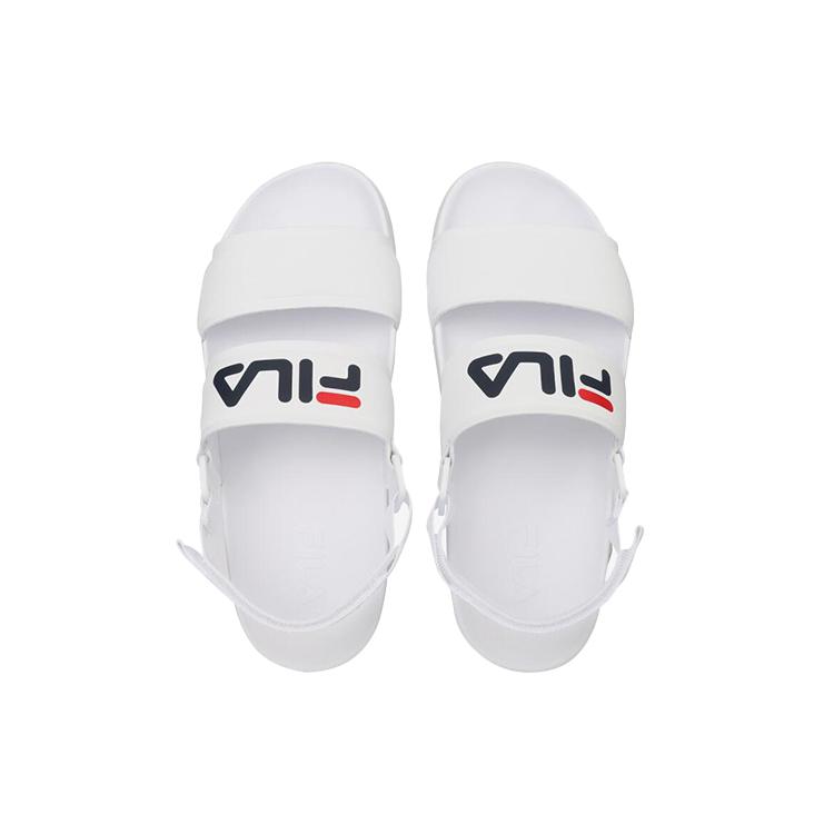 FILA Drifter Slide Beach Sandals Unisex White Korean Style 1SM00736_112