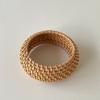 Simple Rattan Woven Bracelet Classic Bohemian Braided Bracelet Creative Ethnic Style Bangle  Beach