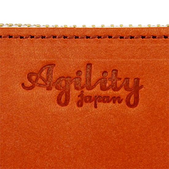 AGILITY Affa "Grotto" Long Wallet with Round Zipper, Made In Japan