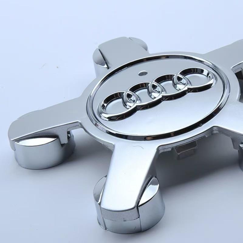 2026 4Pcs 60MM 61MM 68MM 69MM 4B0601170 Car Styling Wheel Center Cap Hub Covers For Audi A3 A4 A5 A6 A7 A8 S4 S6 TT Accessories