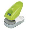 Plus Needleless Stapler, Paper Clinch, Desktop Type, 12-Sheet Capacity, 2-Hole Filing Compatible with Gauge, Green, 31-211