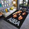 Tappeto ABBA Iconic Music Legacy Adatto a tutte le stagioni Tappetini da pavimento Regali di Natale Tappetino protettivo Decorazione per dormitorio