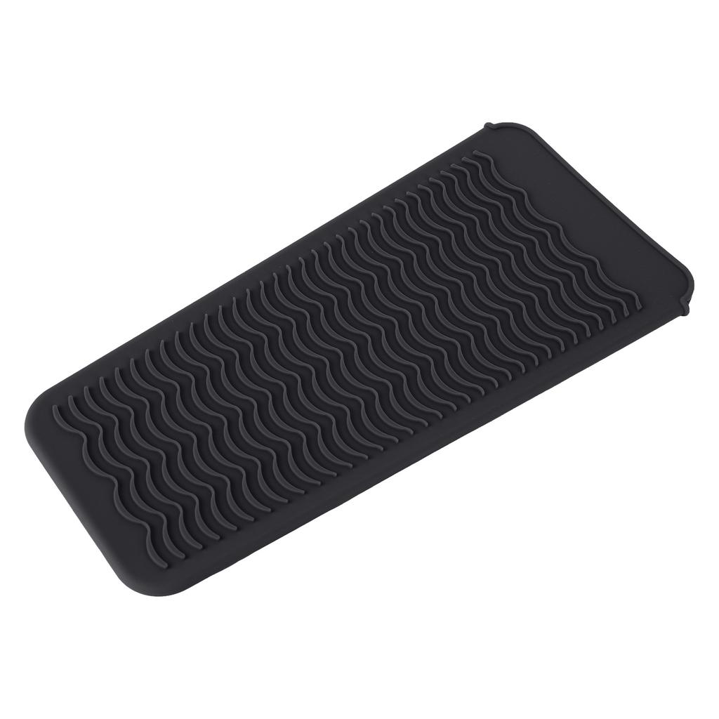 Heat Resistant Silicone Pouch Hair Styling Shaving Tool Anti Slip   Storage Bag Curling Iron Holder
