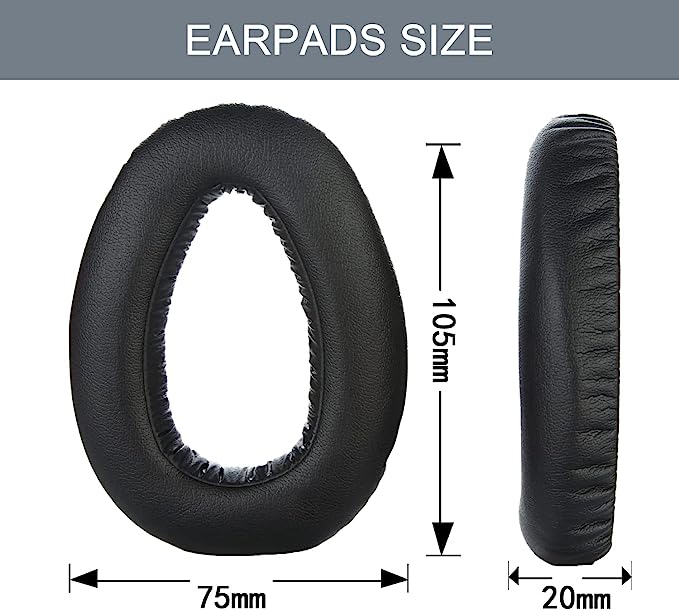 PXC 550 - Sennheiser PXC 550 MB 660 Serisi kablosuz kulaklıklarla uyumlu yedek hafızalı köpük kulak yastıkları