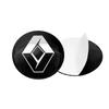 Interior Stickers 4pcs 56mm For Renault Megane 2 3 4 Twingo Clio Talisman Captur Trafic Kwid RS Car Wheel Center Hub Cap Rim Cov