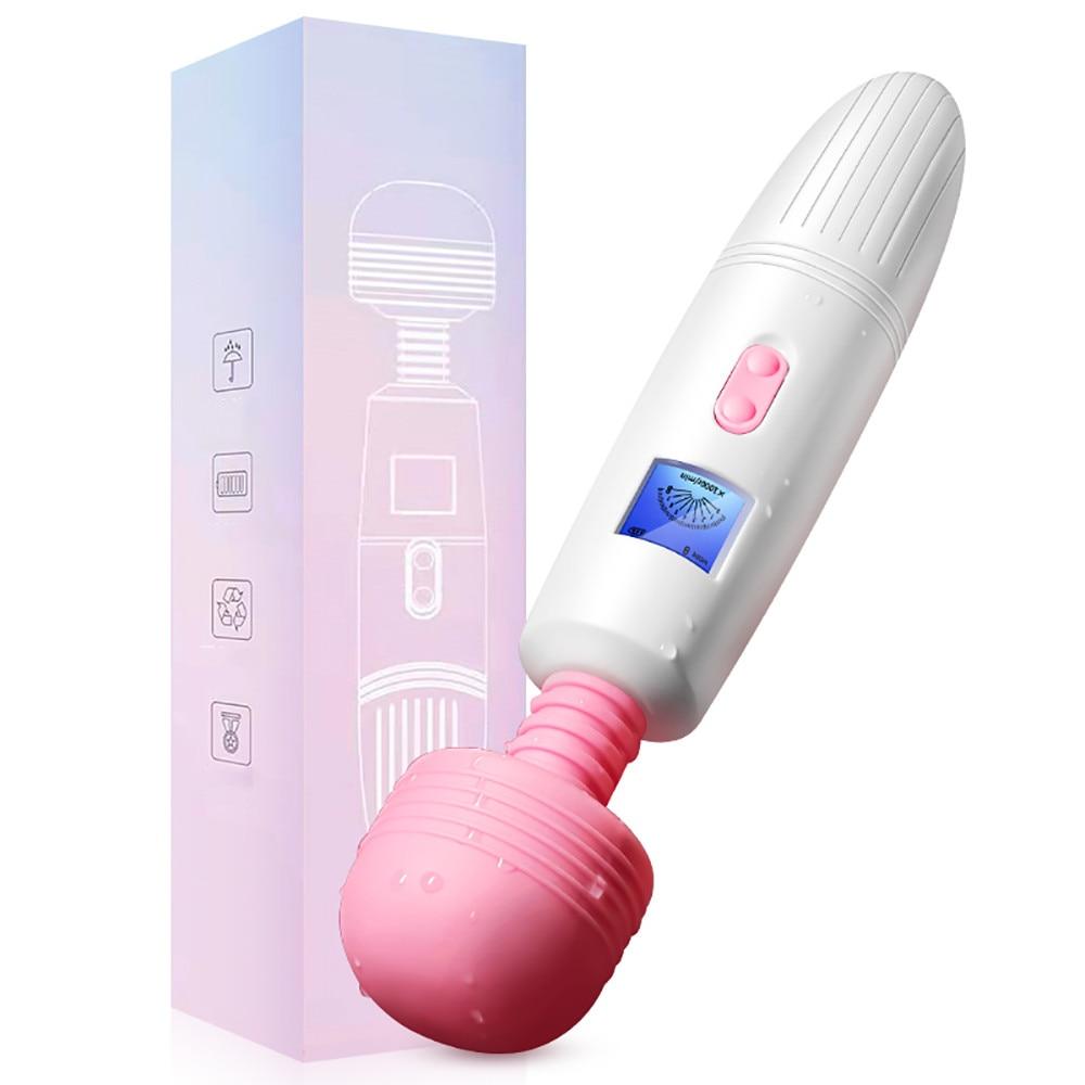 Powerful Magic Wand Vibrators for Women Clitoris Stimulator USB AV Stick G Spot Massager Female Masturbator Sex Toys for Woman
