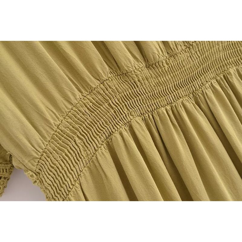 Kaslead New Arrival Women's Clothing Fashion Style Fashion Casual Lace Trim Girdle Dress 3337675