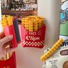12 Stück Kartoffelchip-förmige Verschlussklammern Snack-Aufbewahrungsbox-Set Küche Lebensmittel Frischeerhaltung Kühlschrankmagnet Organisationsset