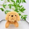Bell Puppy With Cartoon Doll Keychain Animal Plush Bag Pendant Pp Filler Cotton