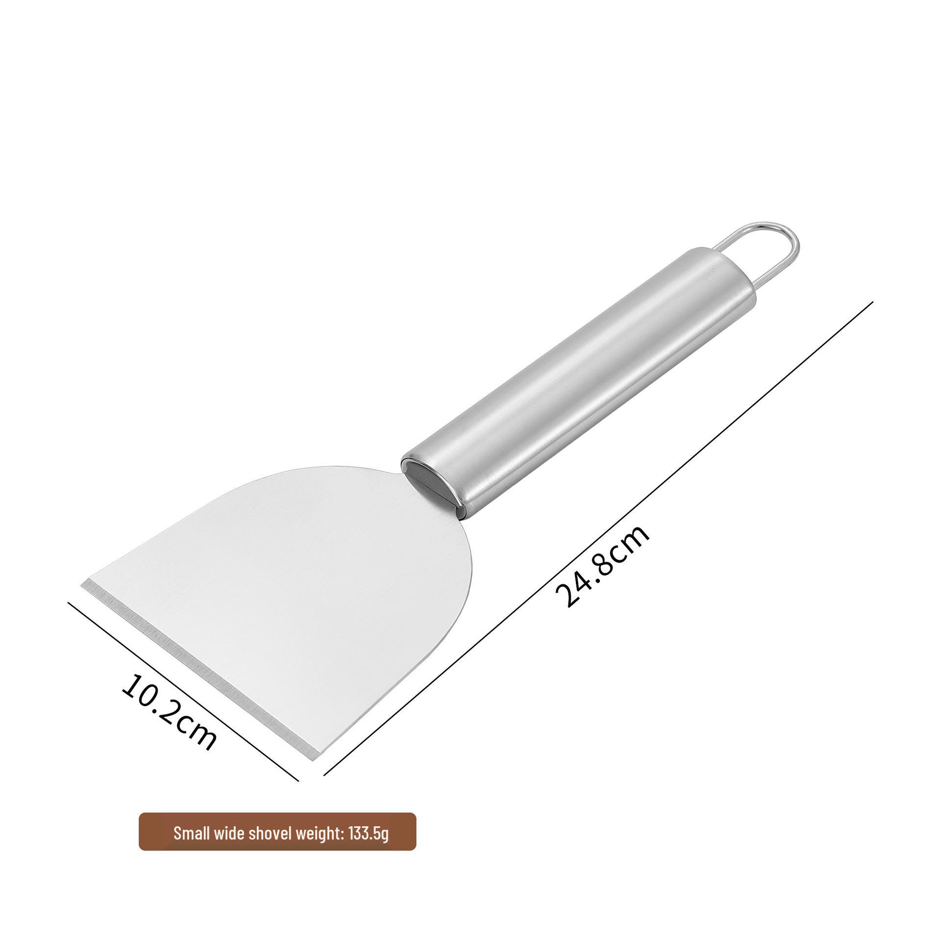 Stainless Steel Teppanyaki, Barbecue, Pancake, Crepe, and Fried Egg Spatula - Household Kitchen Tool