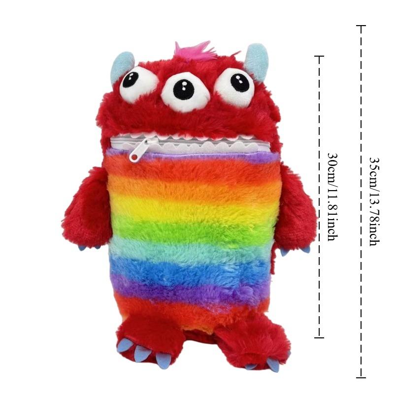 

Non-Toxic Treasuringu New Kawaii Colorful Monsters Plush Toys Cartoon Worries Monster Stuffed Dolls Pillow Christmas Birthday Gifts