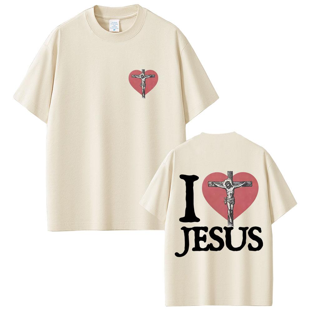I Love Jesus Christ Religious Compassion Tshirt Forgive Their Father Tshirt Summer Mens Womens Casual Oversized Tshirt Y2K