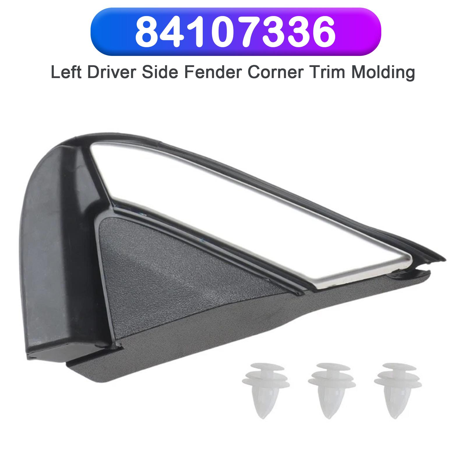 

84107336 Left Driver Side Fender Corner Trim Molding for GMC Terrain 2018-2024