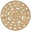 Handmade Rug Braided Jute 150 Cm