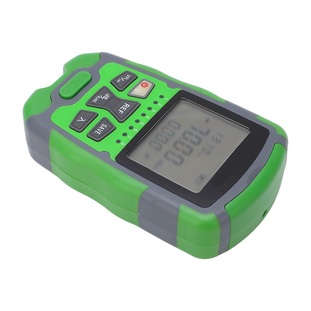 Optical Fiber Power Meter Optic Cable Tester ‑70 +10dbm Digital Display Rechargeable 20MW