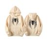 New Men's Sweater Street Fashion Spider Print Sweatshirt Wool Women's Casual Fun Loose Sweater