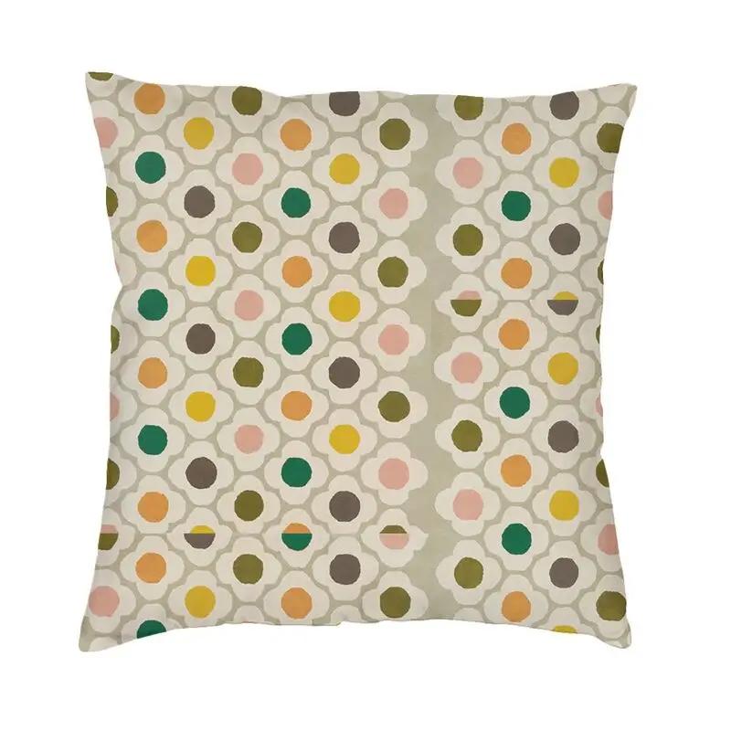 Orla Kiely Fabric Nordic Throw Pillow Cover Decoracion Salon Scandinavian Geometric Chair Cushion pillow covers decorative