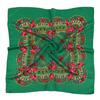 Russian Floral Printed Women's Head Wraps National Style Square Scarf Female Bandana Handkerchief Ethnic Shawl 70*70cm