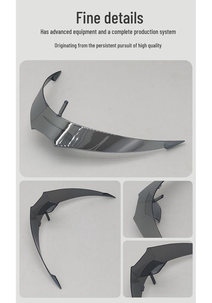 Z8 RF-1400 Motorcycle Helmet Small Rear Spoiler Tail Wing Accessory