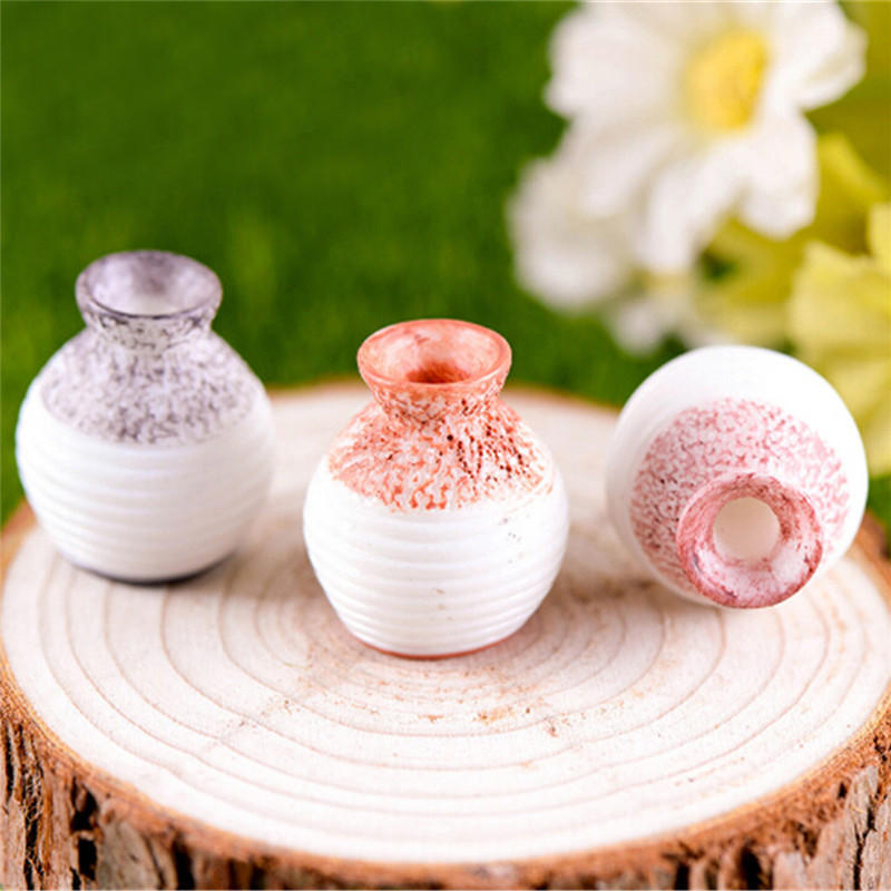 Fee Vase Garten Miniatur Porzellan Wohnkultur Handwerk Diy Puppenhaus Weihnachtsgeschenk