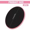 2pcs Solid Color Yoga Sliding Discs, Yoga Fitness Foot Sliding Pads, Workout Equipment For Abdominal Core Training, Body Shaping