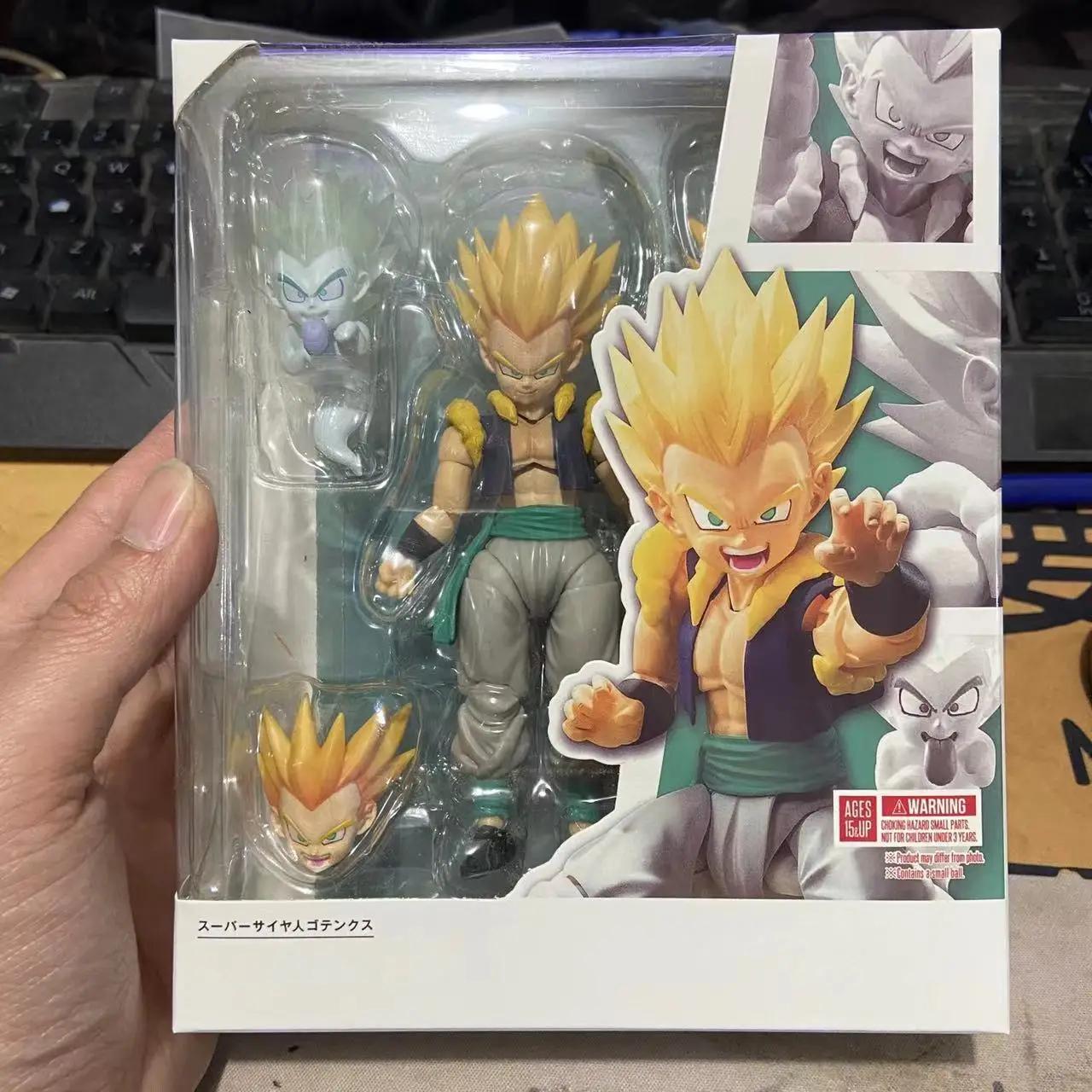 

Animation Dragon Sphere Super Saiyan Gotenks Articulated Figure Statue Collector Tabletop Decoration Decoration Piece Plaything Present for Fans