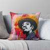 André 3000 New Blue Sun Square Pillowcase Polyester Linen Velvet Printed Zip Decorative Home Cushion Case