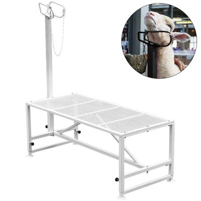 Livestock Stand 51x23 Inches, Trimming Stand with Straight Head Piece