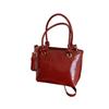 PU Leather Vintage Crossbody Bag Elegant Ladies Bucket Bag Minimalism Square Shoulder Bag  Girls