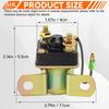 AHL Starter Solenoid Relay For Polaris Sportsman 500 1996-2002 Sportsman 600 2002-2003 Xpress 300 400 1996-1999 Trail BOSS 330 2003-2012 Trail Blazer