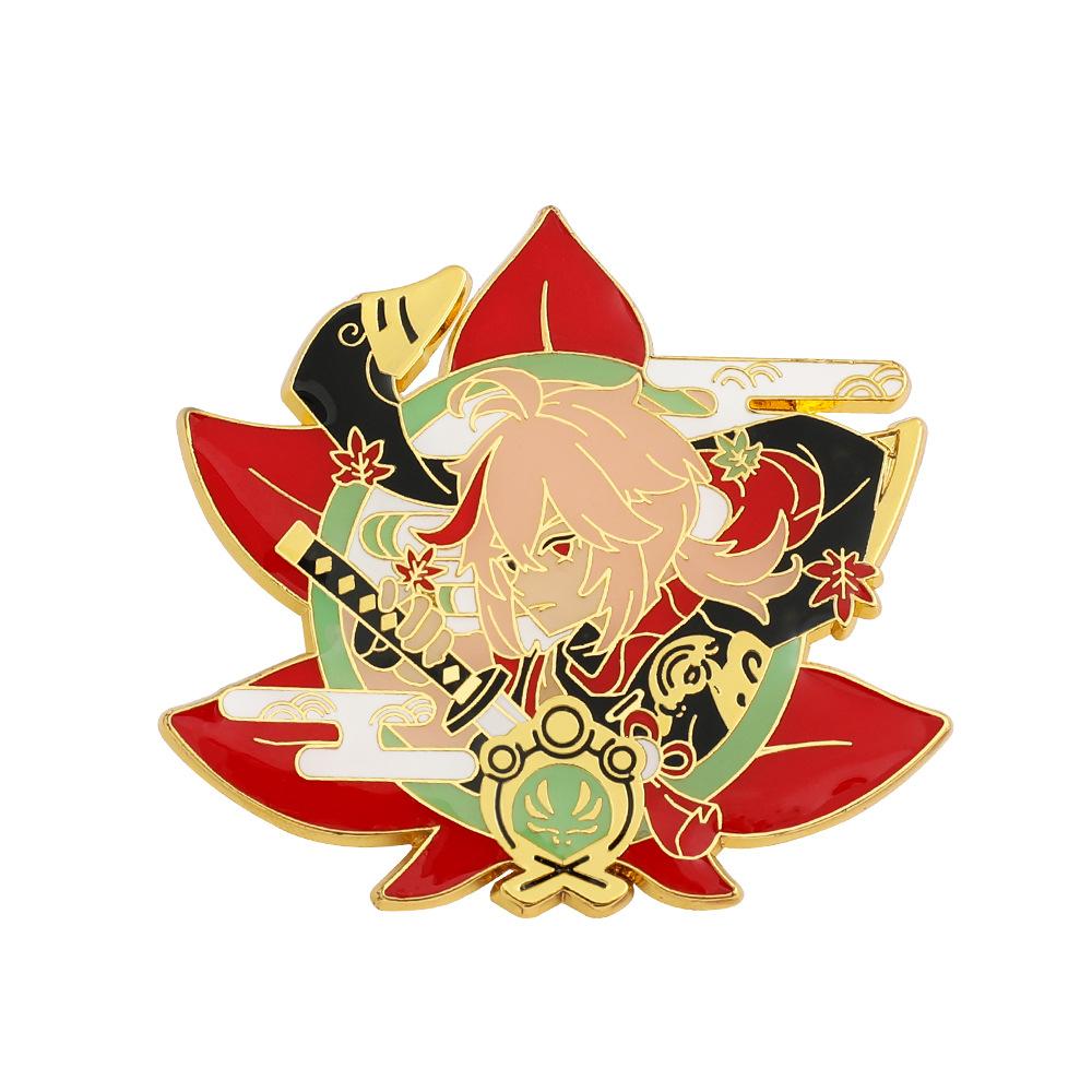 Anime Brooch Badge Cartoon Character Pendant Accessories