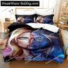 3D-Druck Buffy – Im Bann der Dämonen Bettwäsche-Set Bettbezug Bettwäsche-Set Steppdeckenbezug Kissenbezug Bettdecke King Queen Size Jungen Erwachsene741