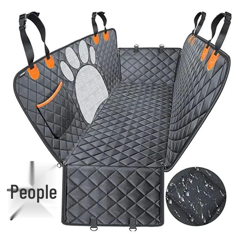 Waterproof & Dirt-Resistant Pet Car Seat Cover for Cats & Dogs - Thickened, Durable Back Seat Mat