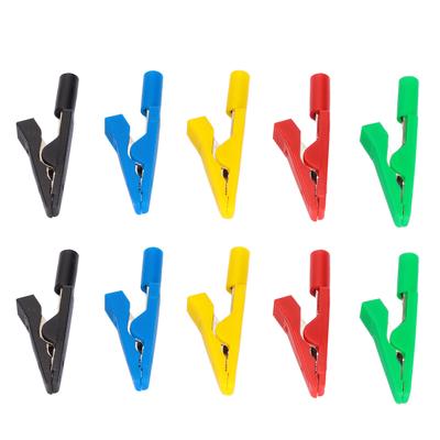 Elektrische Drahtprüfklemmen Klemmen 30V‑60V Maximum10A 6mm/0.24in Offen für 2mm Bananenstecker Elektronisch