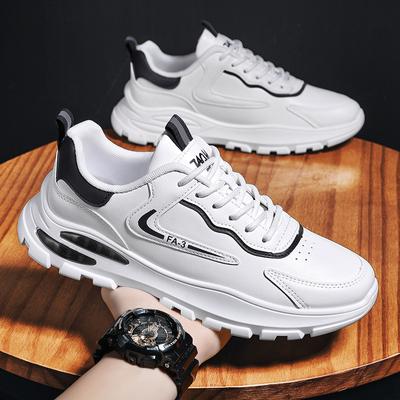 Chaussures Chaussures à la mode pour hommes Nouvelles chaussures chaudes pour hommes Version coréenne Tendance tout-match petites chaussures de tableau blanc Chaussures de sport et de loisirs pour hommes