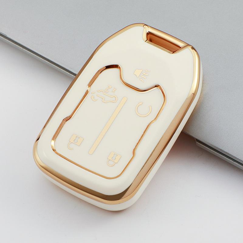 Applicable GMC Chevrolet Car Key Set Silverado Shell Colorad High-end Fashion Saboban Bag Buckle Women