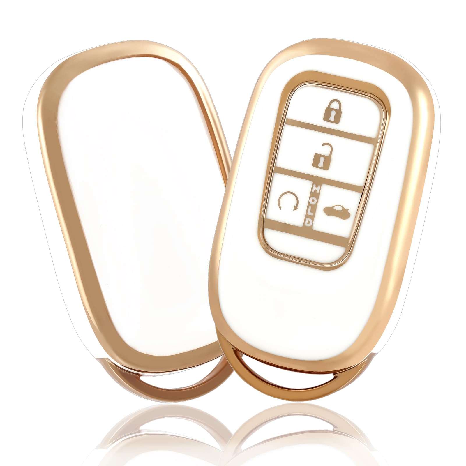 

В ПУТЬ Чехол для ключа TPU Чехол для ключа от машины, Чехол для ключа, Совместим с Новым золотой
