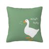 Honk Honk Goose Square Pillowcase Pillow Cover Polyester Cushion Zip Decorative Comfort Throw Pillow for Home Car