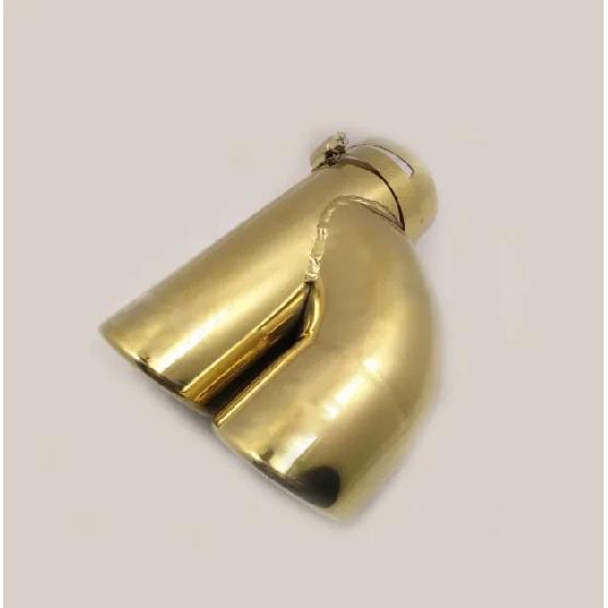 For Toyota C-HR CHR 2017 2018    Muffler Exterior End Pipe Dedicate Steel Exhaust Tip Tail Frame Stick Hood Outlet