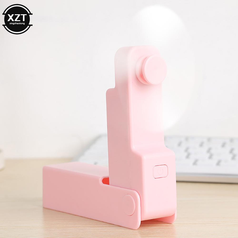 

Мини карманный вентилятор складной USB перезаряжаемый вентилятор портативный уличный дорожный охлаждающий инструмент настольный вентилятор креативный подарок ручной складной розовый