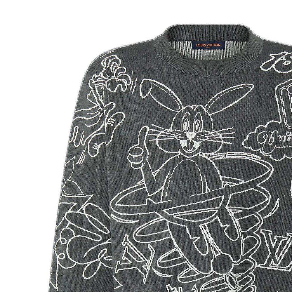 Louis Vuitton SS23 Knitwear Men's Gray 1AB4XC
