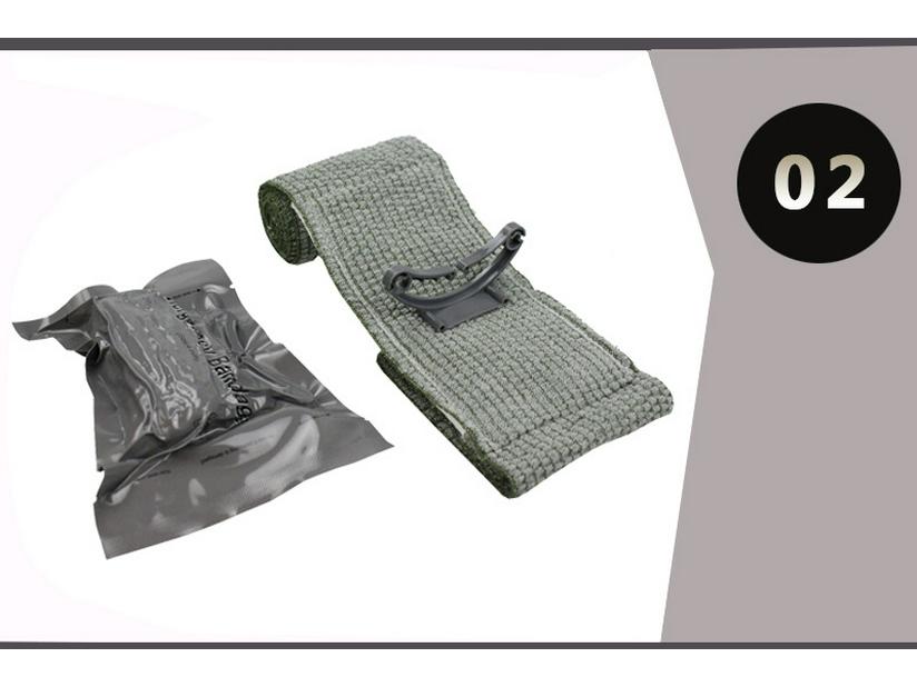 6/4 Inch Israeli Trauma Hemostatic Elastic Bandage for Outdoor First Aid Training