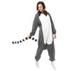 Frauen Flanell Pyjamas Nachtwäsche Tier Cosplay Nette Cartoons Bequeme Lemur Katze Affe Kigurumi Nachtwäsche Mit Schuhen
