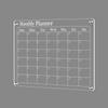 Clear Acrylic Magnetic Monthly and Weekly Planning Board for Fridge Calendar 40*30cm