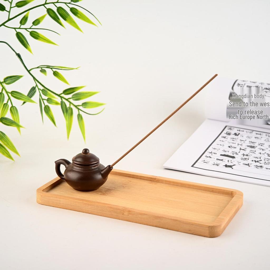 Antique Chinese Sandalwood Incense Holder and Burner - Kodo Accessories for Indoor Use