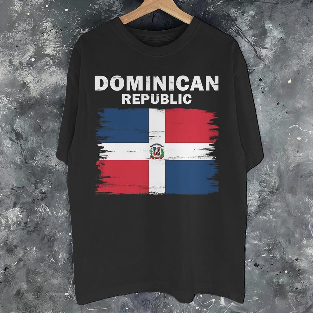 Unisex Women Graphic Print Dominican Republic  Tee T Shirt Pure Cotton  Tshirts Clothes